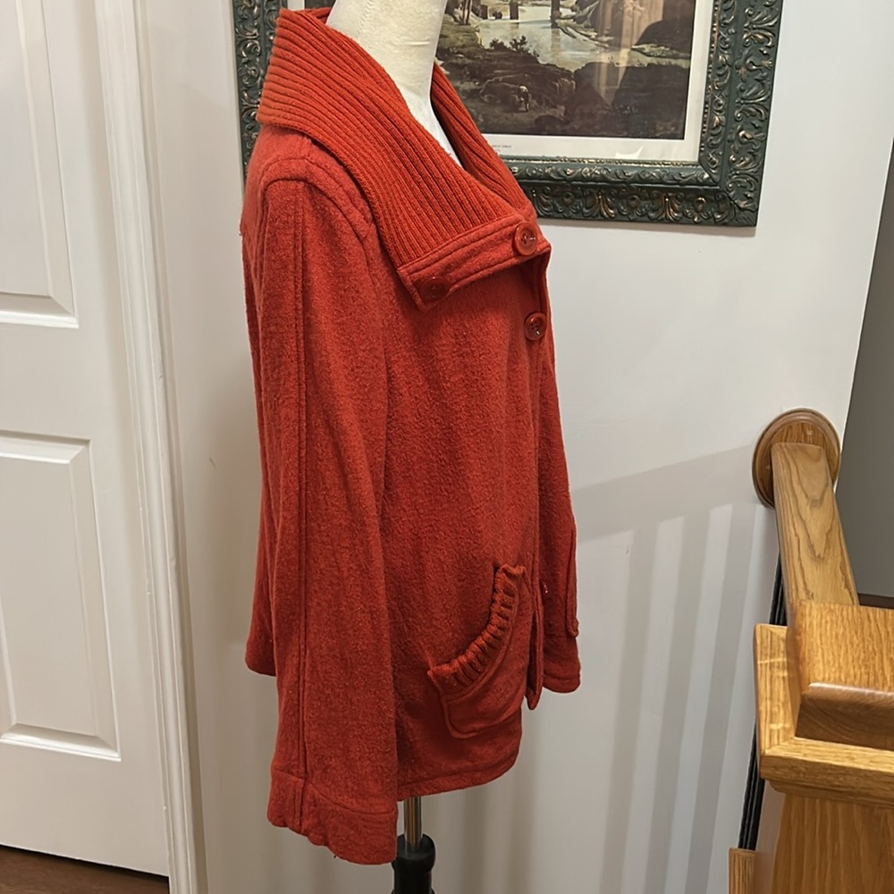 Cozy Orange Sweater - Picture 4 of 10